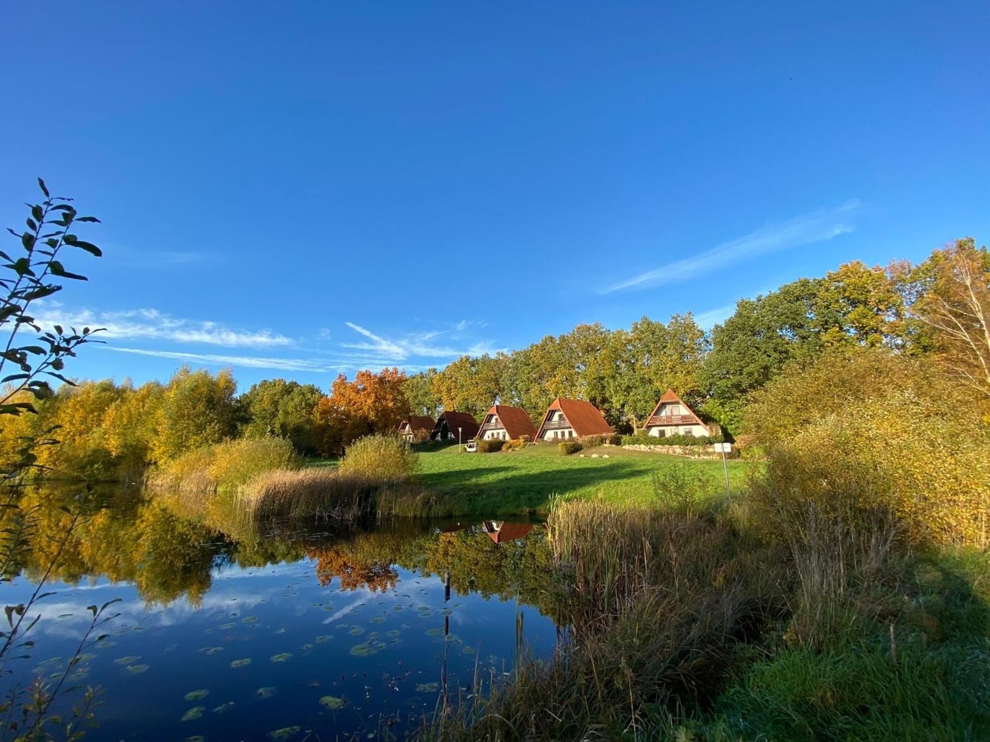 Finnhaeuser Am Vogelpark - Haus Luise Marlow Exterior foto