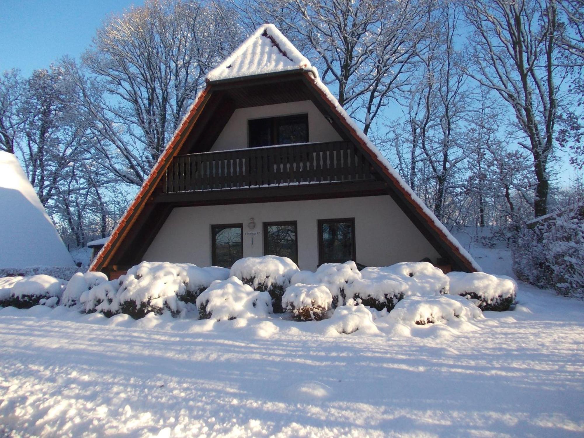 Finnhaeuser Am Vogelpark - Haus Luise Marlow Exterior foto