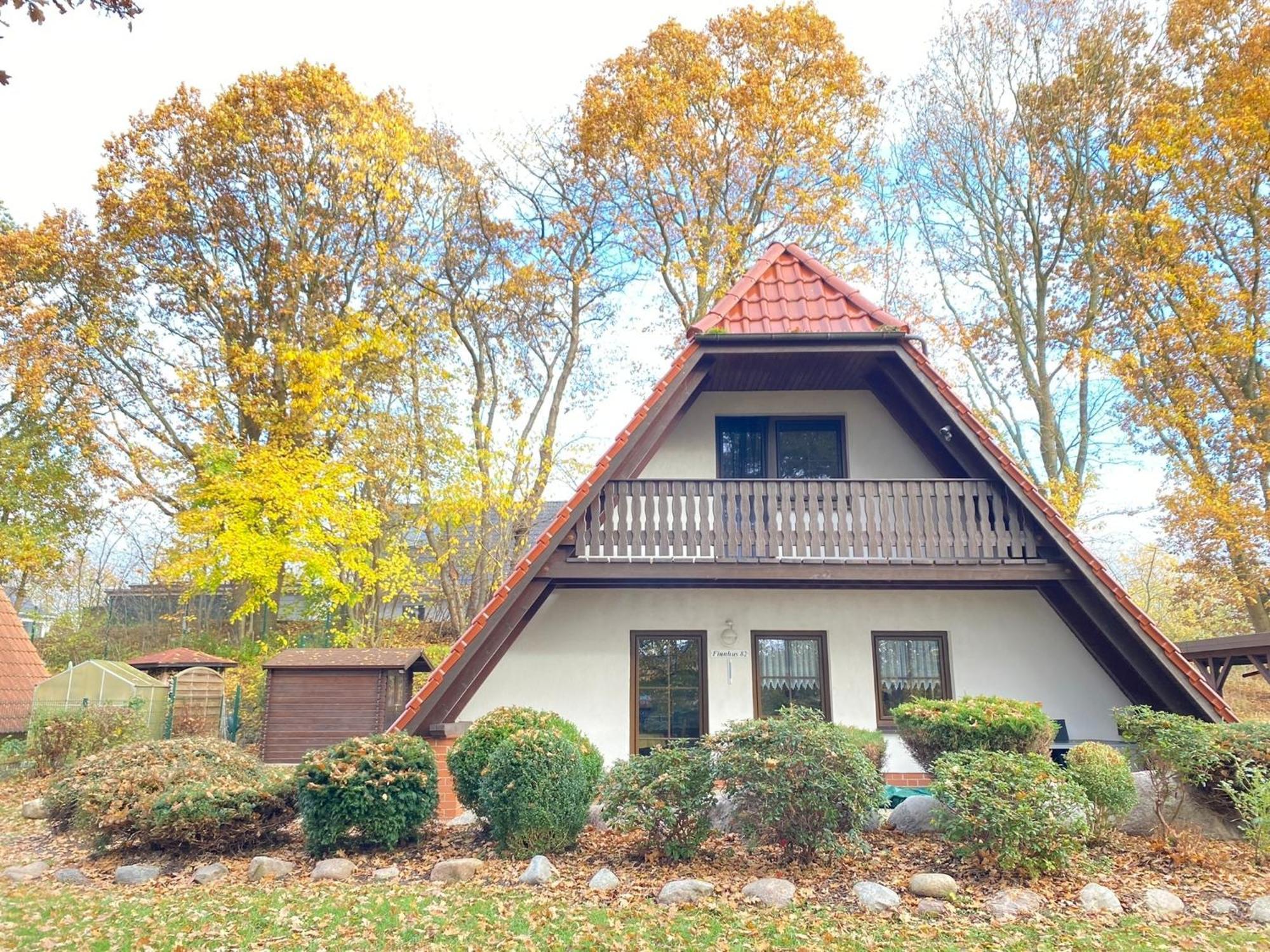 Finnhaeuser Am Vogelpark - Haus Luise Marlow Exterior foto